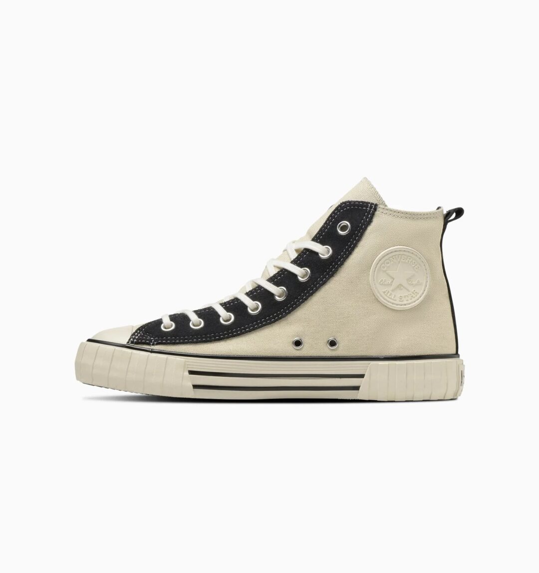 【2024年 1/12 発売】90年代の人気モデル「ALL STAR COLORBLOCK SUEDE」をアップデートした CONVERSE ALL STAR US RIBBED HI (コンバース オールスター リブド)