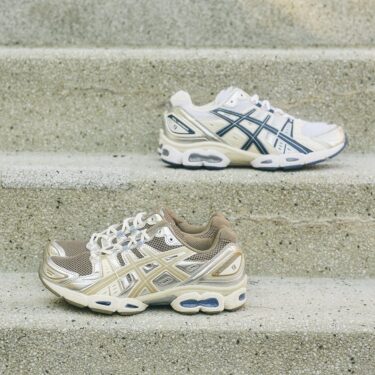 【国内 1/25 発売】ASICS GEL-NIMBUS 9 “White/Pepper” (アシックス ゲル-ニンバス 9 “クリーム/ブラック”) [1202A278.108/1202A278.200]