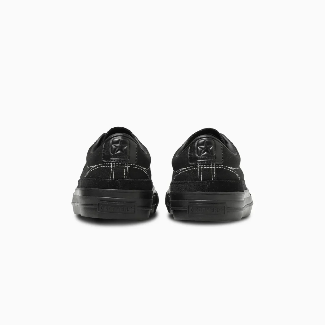 【国内 1/19 発売】黒のスエードでアレンジされた袴部分が特徴的な CONVERSE PRORIDE SK GD OX “Black” (コンバース プロライド SK GD OX “ブラック”)