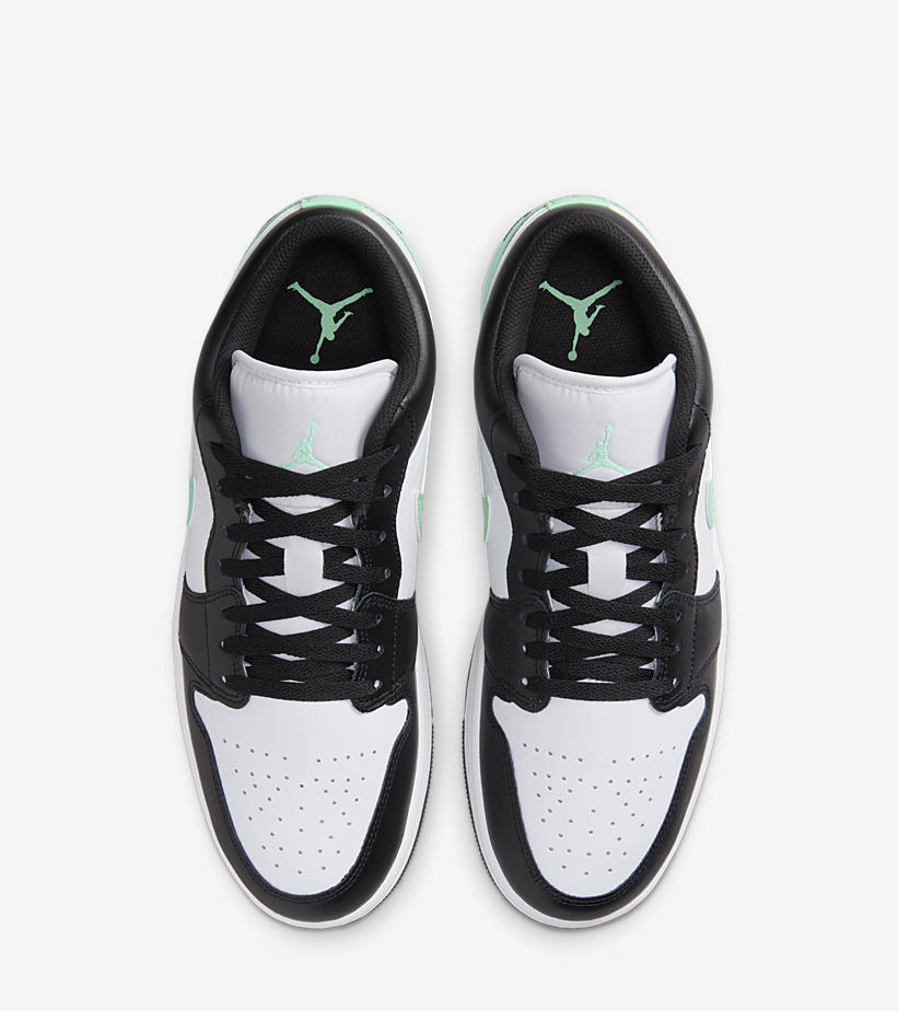 【2024年 3/15 発売】ナイキ エア ジョーダン 1 ロー “グリーングロー/ホワイト” (NIKE AIR JORDAN 1 LOW “Green Glow/White”) [553558-131]