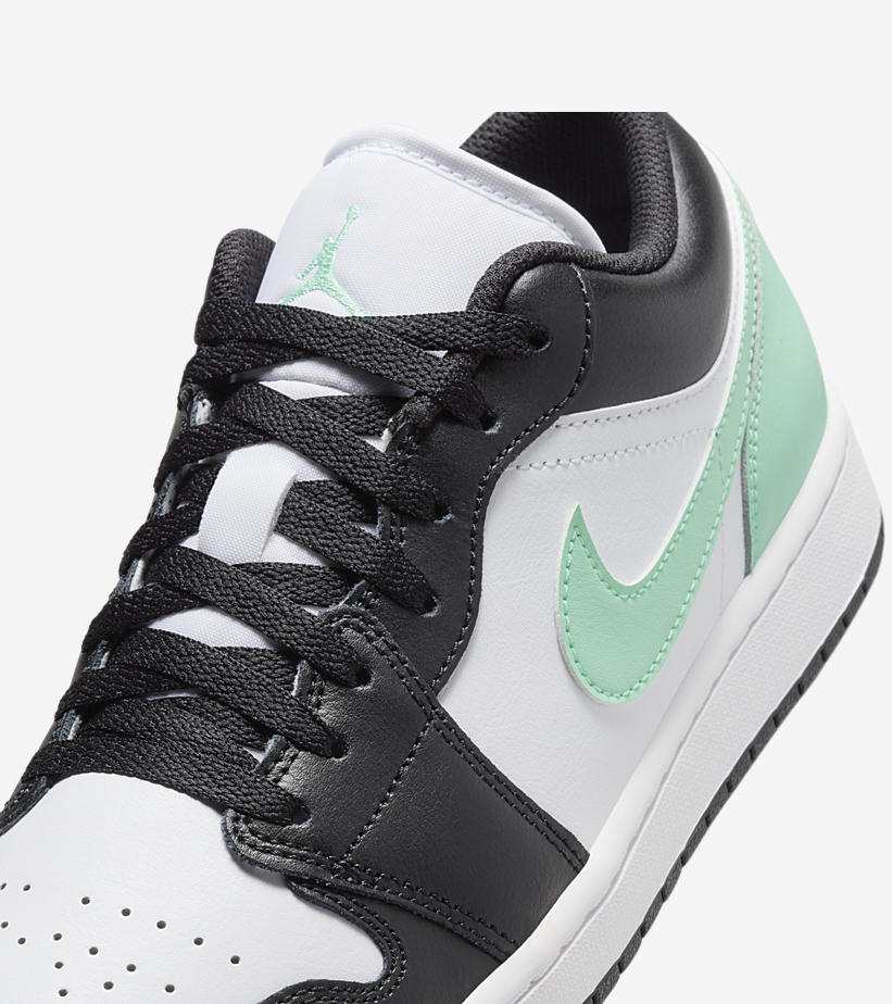 【2024年 3/15 発売】ナイキ エア ジョーダン 1 ロー “グリーングロー/ホワイト” (NIKE AIR JORDAN 1 LOW “Green Glow/White”) [553558-131]