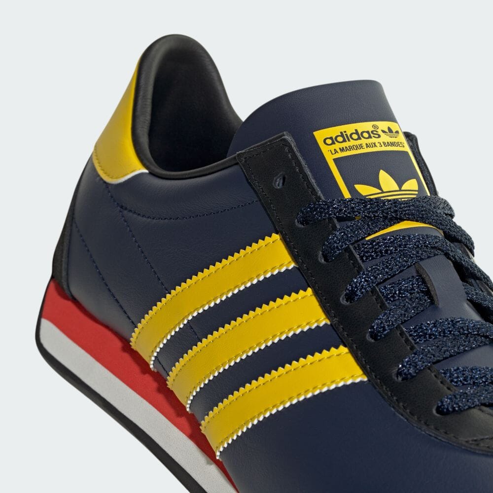 【国内 1/5 発売】adidas Originals COUNTRY OG “Night Indigo/Yellow” (アディダス オリジナルス カントリー OG “ナイトインディゴ/イエロー”) [ID2958]