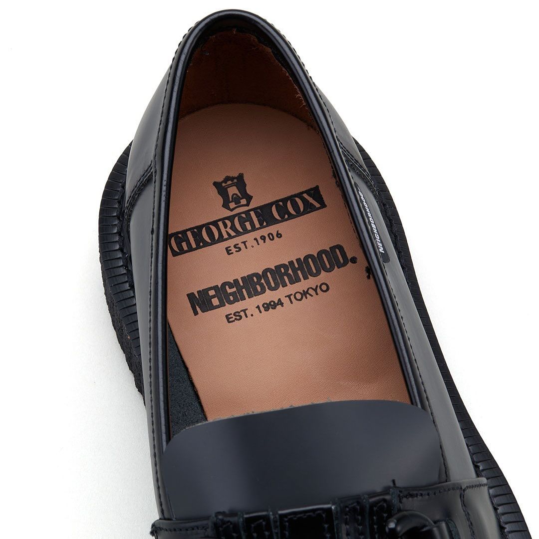 【2024年 1/13 発売】NEIGHBORHOOD × GEORGE COX . BUXTON LEATHER SHOES (ネイバーフッド ジョージコックス)