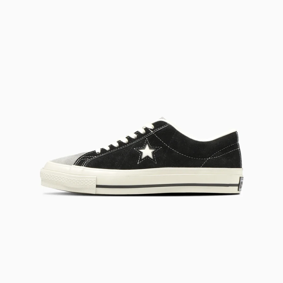 【2024年 2/20 発売】SOMA × CONVERSE ONE STAR J VTG SUEDE “Black/Grey” (コンバース ワンスター スエード “ブラック/グレー”)