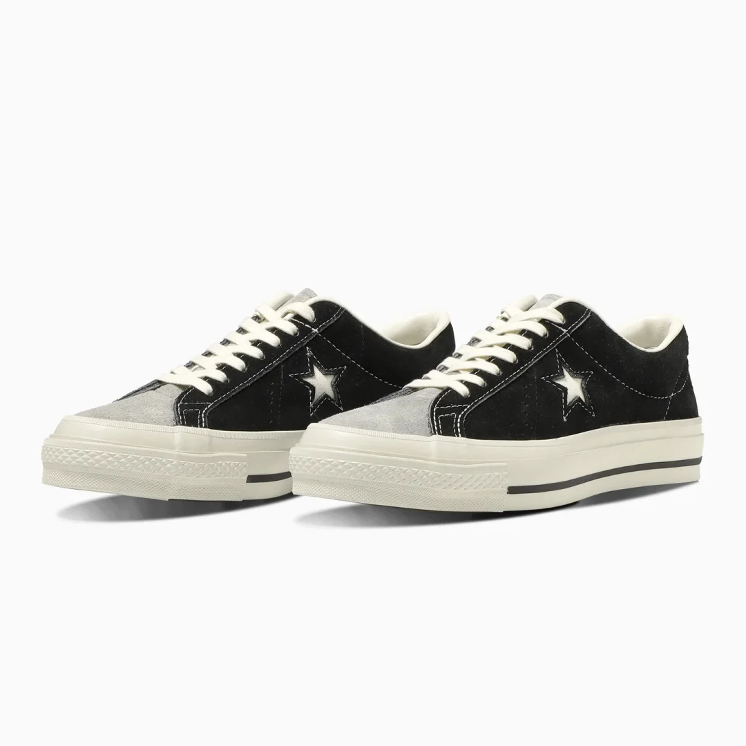 【2024年 2/20 発売】SOMA × CONVERSE ONE STAR J VTG SUEDE “Black/Grey” (コンバース ワンスター スエード “ブラック/グレー”)