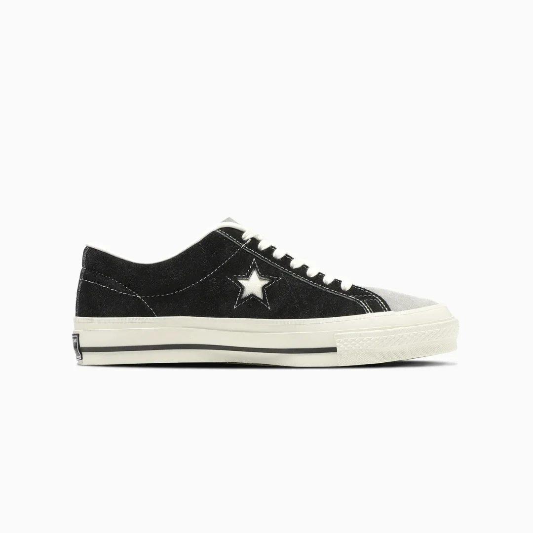 【2024年 2/20 発売】SOMA × CONVERSE ONE STAR J VTG SUEDE “Black/Grey” (コンバース ワンスター スエード “ブラック/グレー”)