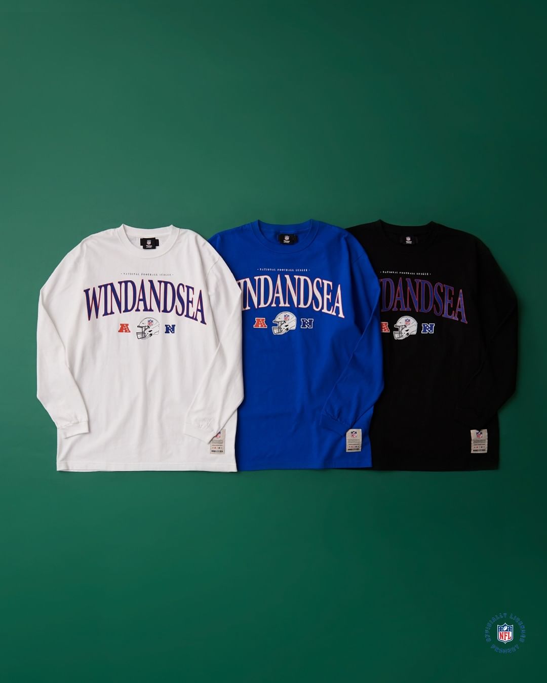 【2/1 発売】WIND AND SEA × NFL (ウィンダンシー エヌエフエル)