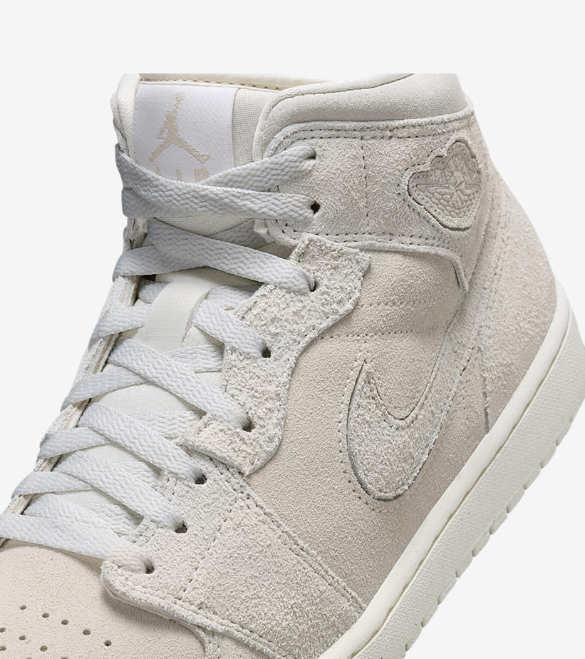 2024年 発売予定！ナイキ エア ジョーダン 1 ミッド SE クラフト “セイル/サンド” (NIKE AIR JORDAN 1 MID SE CRAFT “Sail/Sand”) [FQ3224-100]