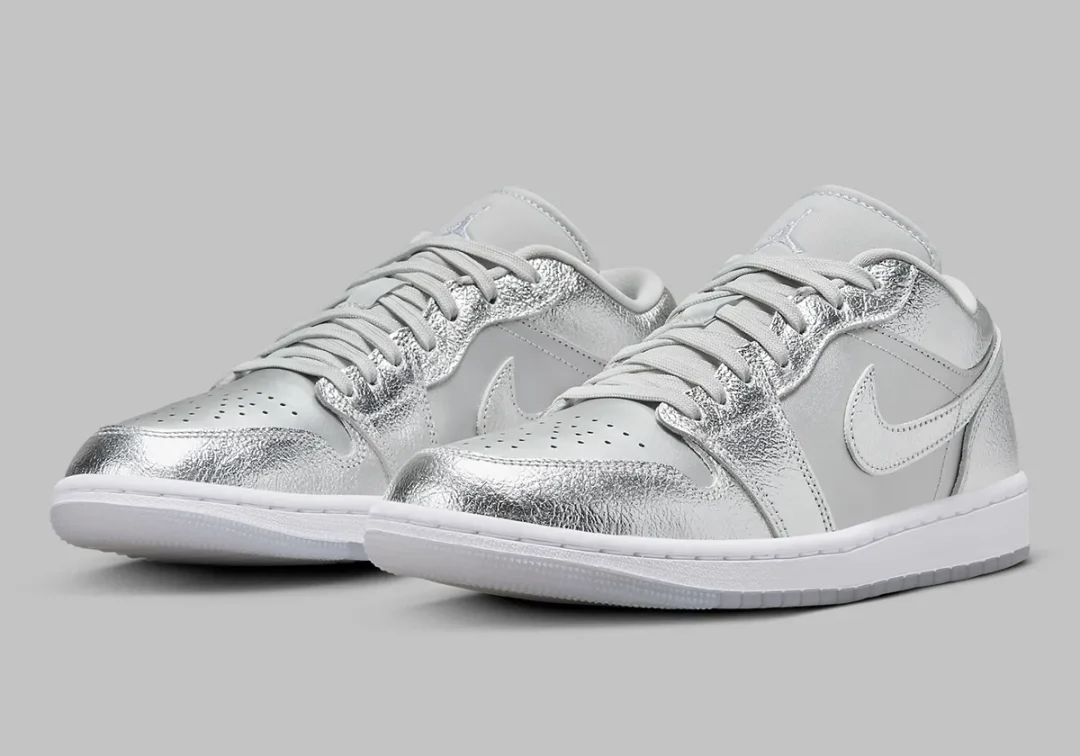 2024年 発売予定！ナイキ エア ジョーダン 1 ロー “クリンクル クローム” (NIKE AIR JORDAN 1 LOW “Crinkled Chrome”)