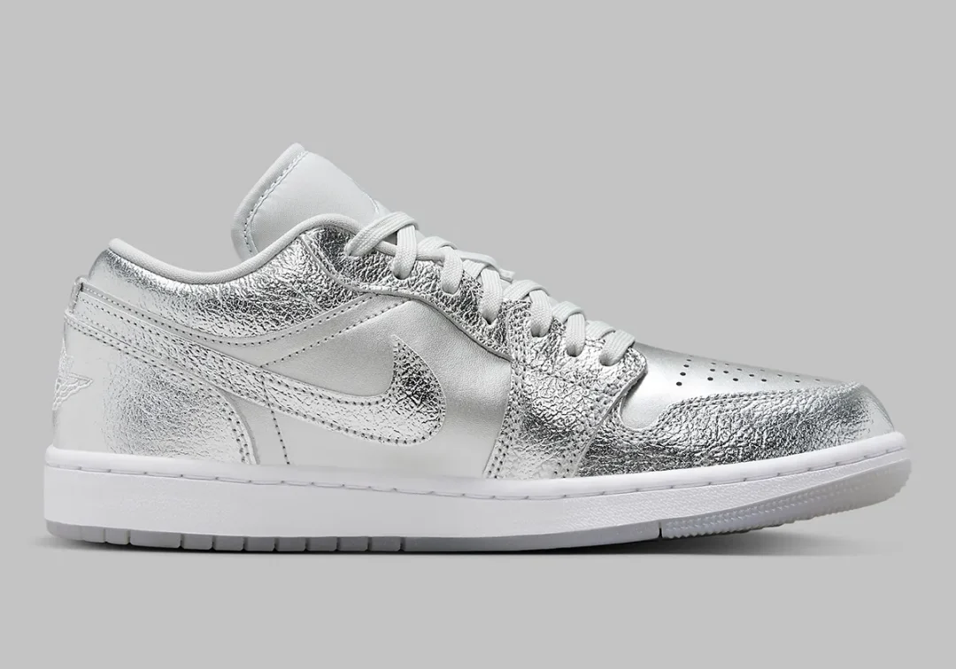 2024年 発売予定！ナイキ エア ジョーダン 1 ロー “クリンクル クローム” (NIKE AIR JORDAN 1 LOW “Crinkled Chrome”)