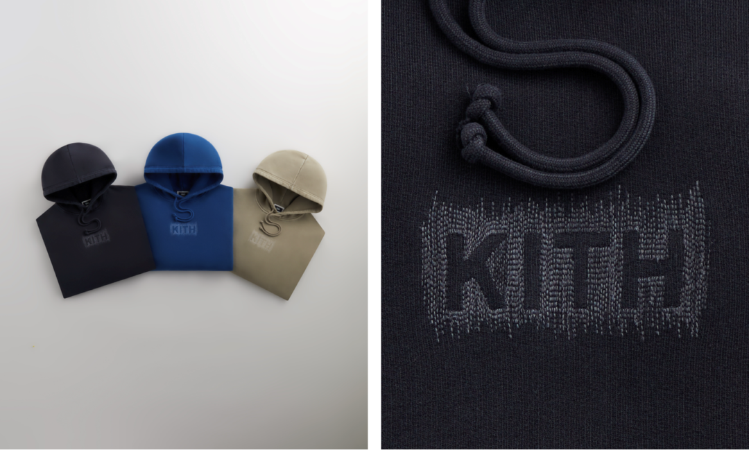 【Stitch Classic Logo Nelson Hoodie】KITH MONDAY PROGRAM 2024年 1/1 発売 (キス クラシック ロゴ ネルソン フーディ)