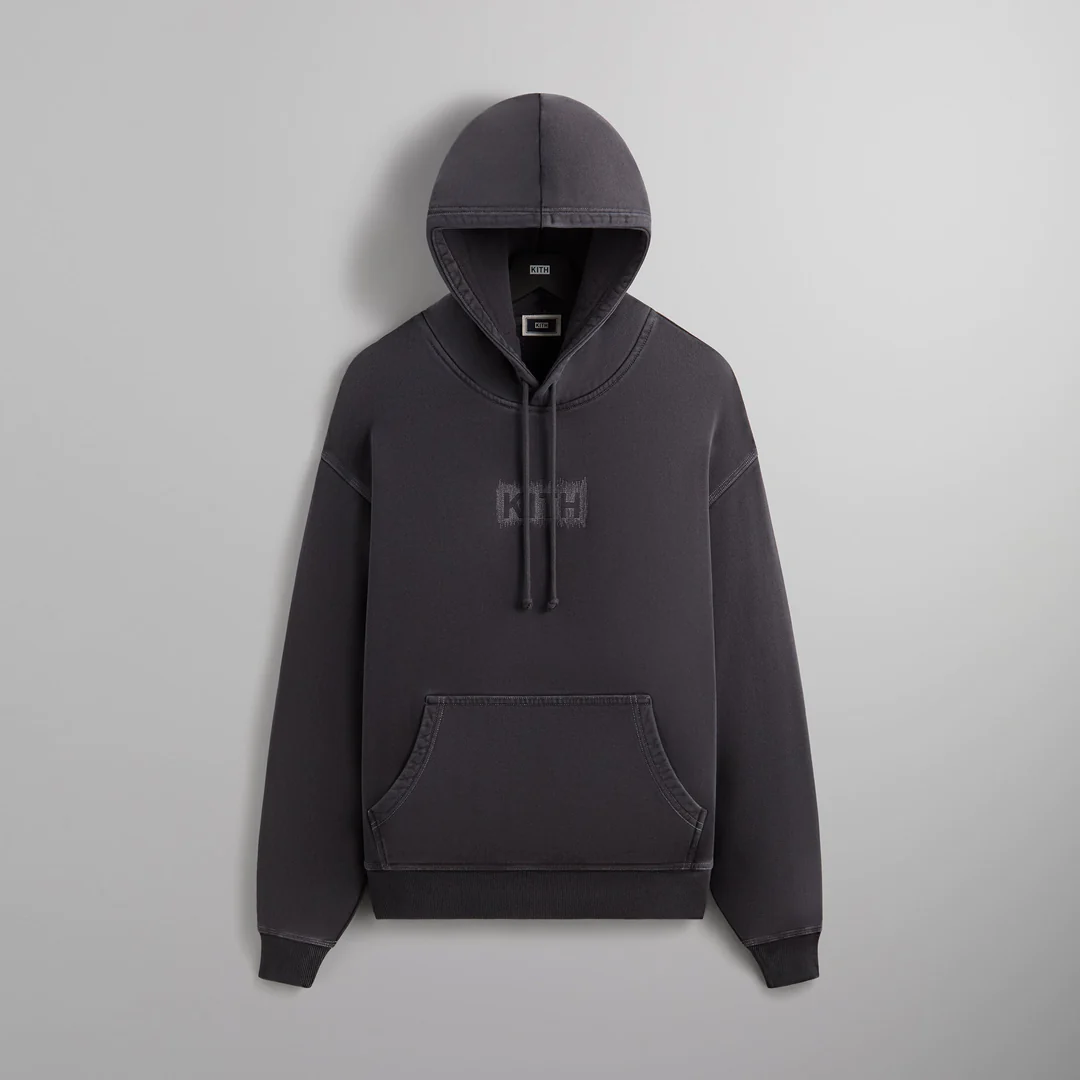 【Stitch Classic Logo Nelson Hoodie】KITH MONDAY PROGRAM 2024年 1/1 発売 (キス クラシック ロゴ ネルソン フーディ)