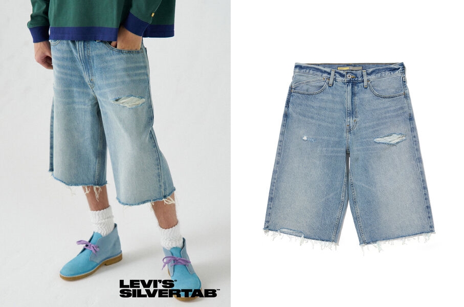 「Levi’s SilverTab 2024 S/S」バギーショーツが発売 (リーバイス シルバータブ 2024年 春夏)