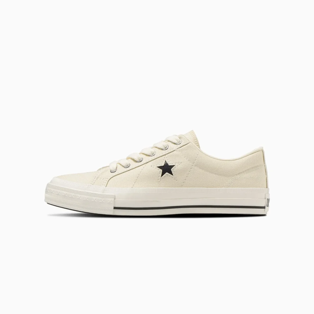 【2024年 1/26 発売】CONVERSE TimeLine 2024 S/S ONE STAR J VTG CANVAS “White” (コンバース ワンスター キャンバス “ホワイト”)