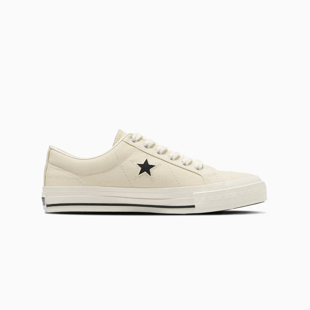 【2024年 1/26 発売】CONVERSE TimeLine 2024 S/S ONE STAR J VTG CANVAS “White” (コンバース ワンスター キャンバス “ホワイト”)