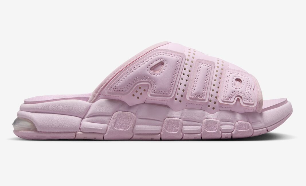 【2024年 2/26 発売】ナイキ エア モア アップテンポ スライド “ピンクフォーム” (NIKE AIR MORE UPTEMPO SLIDE “Pink Foam”) [FJ2597-600]