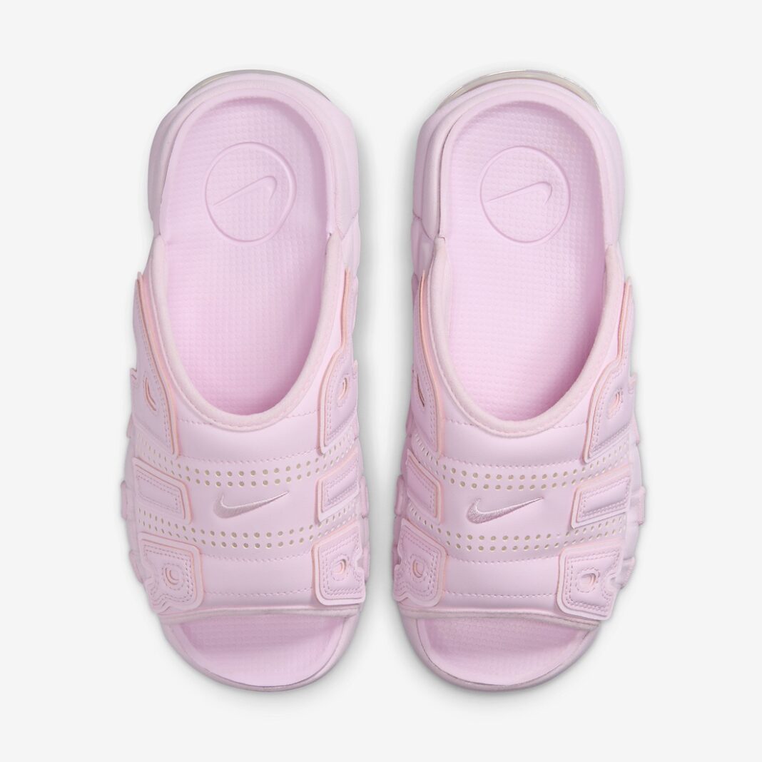 【2024年 2/26 発売】ナイキ エア モア アップテンポ スライド “ピンクフォーム” (NIKE AIR MORE UPTEMPO SLIDE “Pink Foam”) [FJ2597-600]