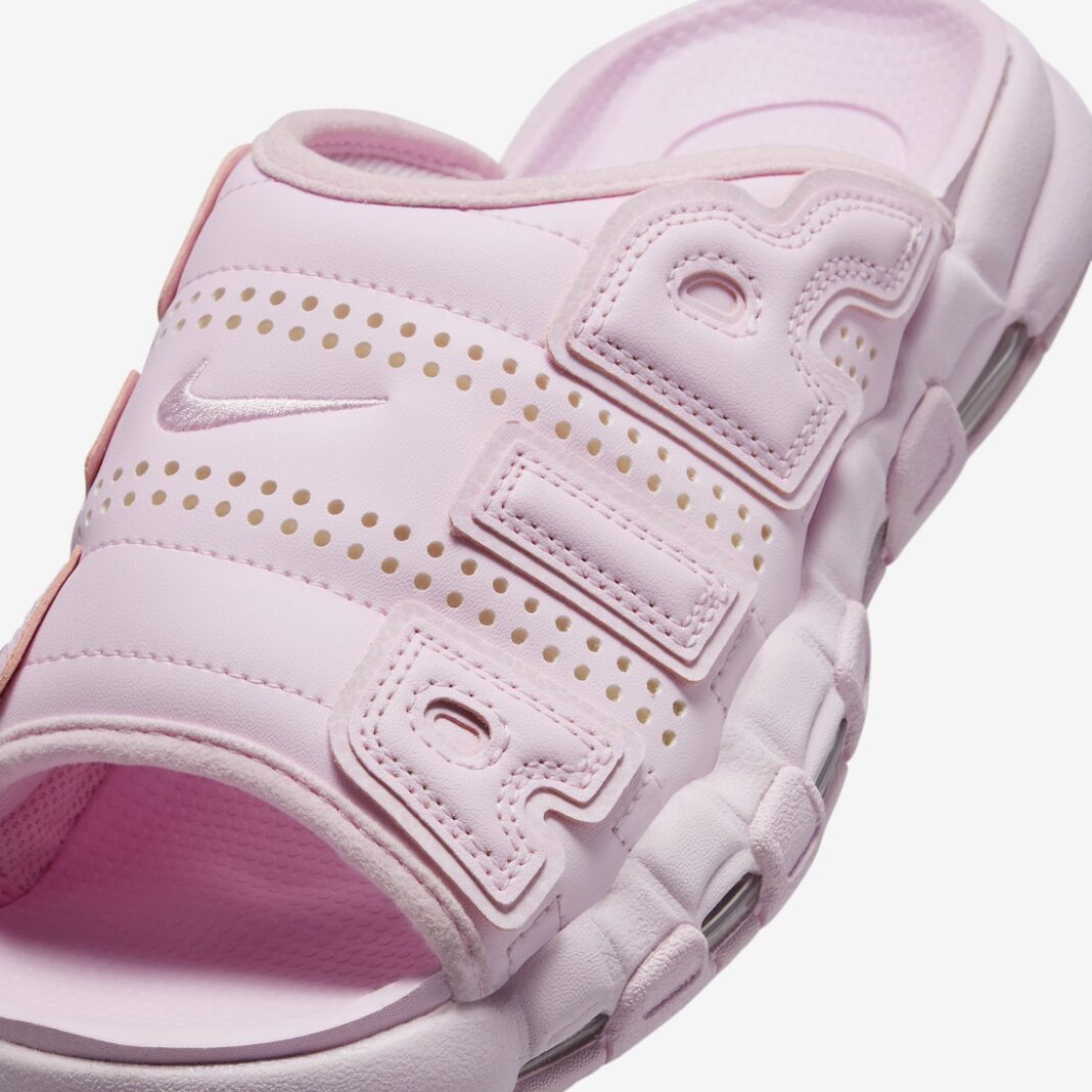 【2024年 2/26 発売】ナイキ エア モア アップテンポ スライド “ピンクフォーム” (NIKE AIR MORE UPTEMPO SLIDE “Pink Foam”) [FJ2597-600]