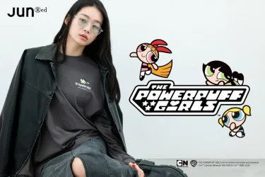 世界で愛されるアニメ「パワーパフ ガールズ」とJUNRedのコラボ「The PowerPuff Girls COLLECTION」が発売 (ジュンレッド)