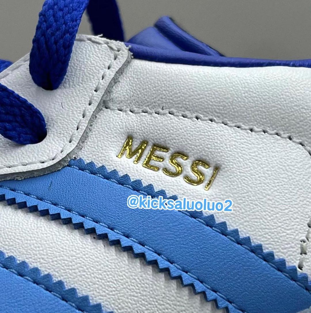 【2024年 2月 発売】リオネル・メッシ × アディダス オリジナルス サンバ (Lionel Messi adidas Originals SAMBA) [ID3550]
