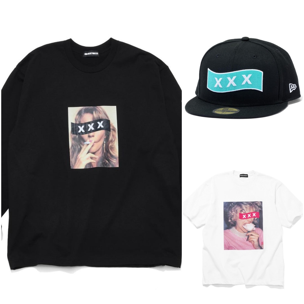 GOD SELECTION XXX 新作フォトTEEやニューエラ コラボが1/27 発売 (ゴッド セレクション XXX New Era)