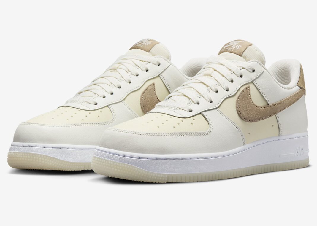 2024年 春 発売予定！ナイキ エア フォース 1 ロー ”セイル/カーキ/ココナッツミルク” (NIKE AIR FORCE 1 LOW “Sail/Khaki/Coconut Milk”) [FN5832-101]