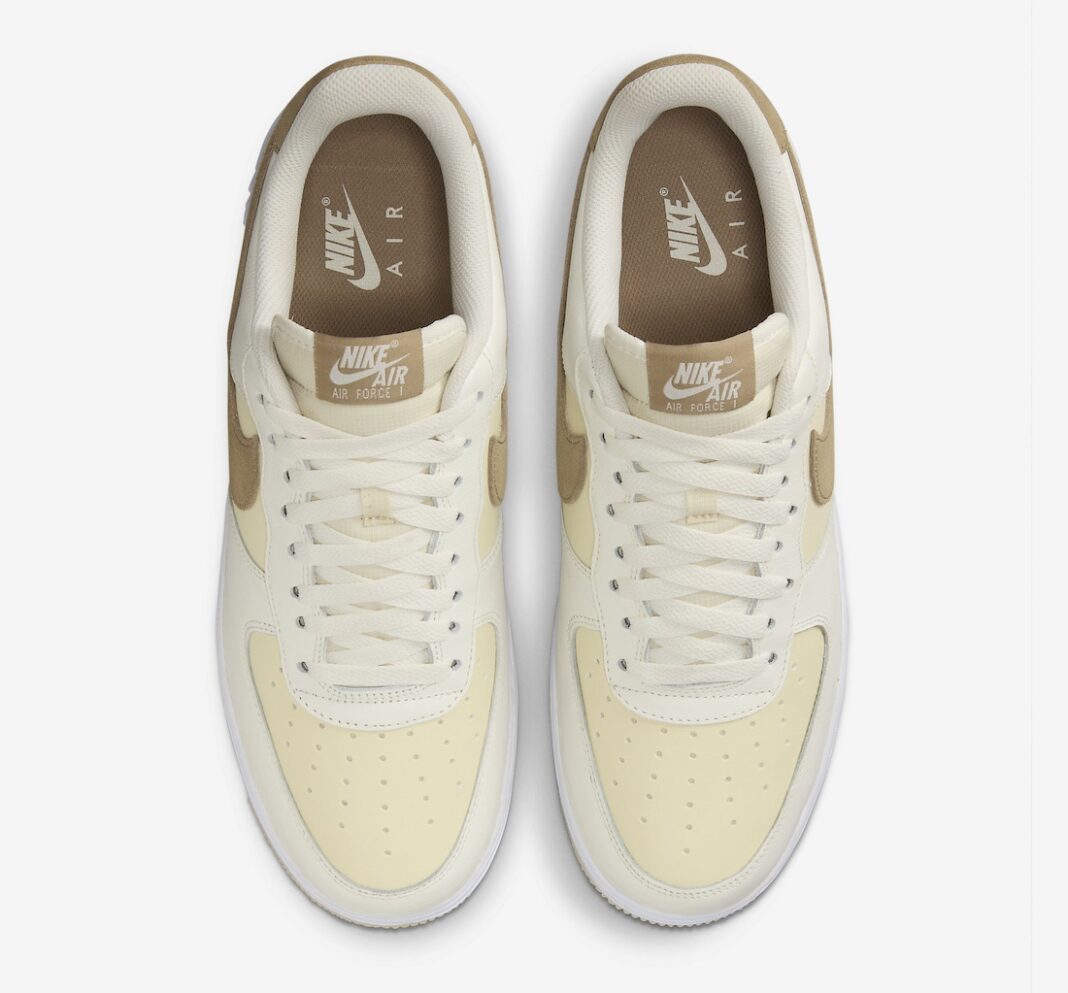 2024年 春 発売予定！ナイキ エア フォース 1 ロー ”セイル/カーキ/ココナッツミルク” (NIKE AIR FORCE 1 LOW “Sail/Khaki/Coconut Milk”) [FN5832-101]