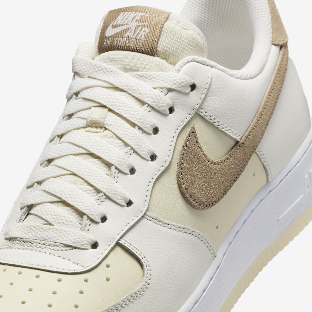 2024年 春 発売予定！ナイキ エア フォース 1 ロー ”セイル/カーキ/ココナッツミルク” (NIKE AIR FORCE 1 LOW “Sail/Khaki/Coconut Milk”) [FN5832-101]