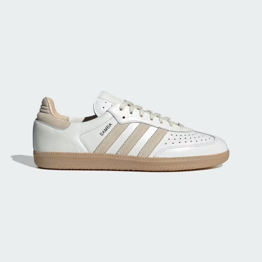 海外発売！アディダス オリジナルス サンバ OG “ホワイト/マジックベージュ” (adidas Originals SAMBA OG “White/Magic Beuge”) [IG1376]