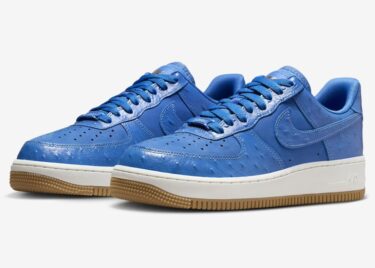 【2024年 4月 発売予定】ナイキ エア フォース 1 ロー “ブルーオーストリッチ” (NIKE AIR FORCE 1 LOW “Blue Ostrich”) [DZ2708-400]