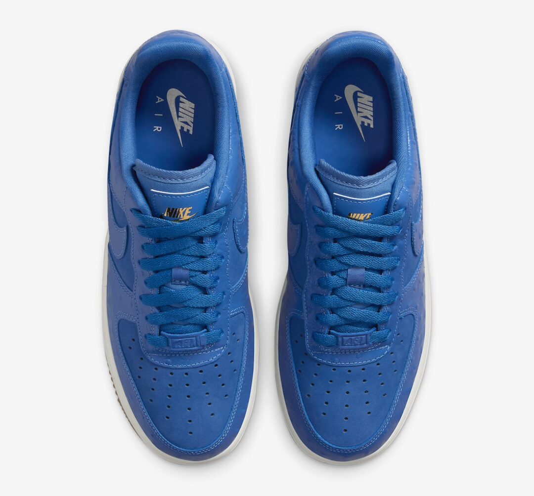 【2024年 4月 発売予定】ナイキ エア フォース 1 ロー “ブルーオーストリッチ” (NIKE AIR FORCE 1 LOW “Blue Ostrich”) [DZ2708-400]