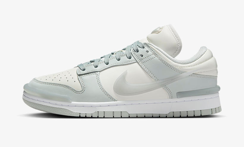 【2024年 4/8 発売】ナイキ ウィメンズ ダンク ロー ツイスト “ライトシルバー” (NIKE WMNS DUNK LOW TWIST “Light Silver”) [DZ2794-004]