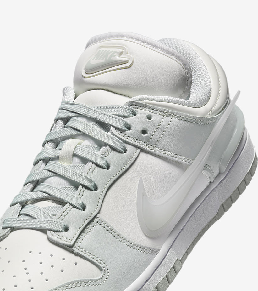 【2024年 4/8 発売】ナイキ ウィメンズ ダンク ロー ツイスト “ライトシルバー” (NIKE WMNS DUNK LOW TWIST “Light Silver”) [DZ2794-004]