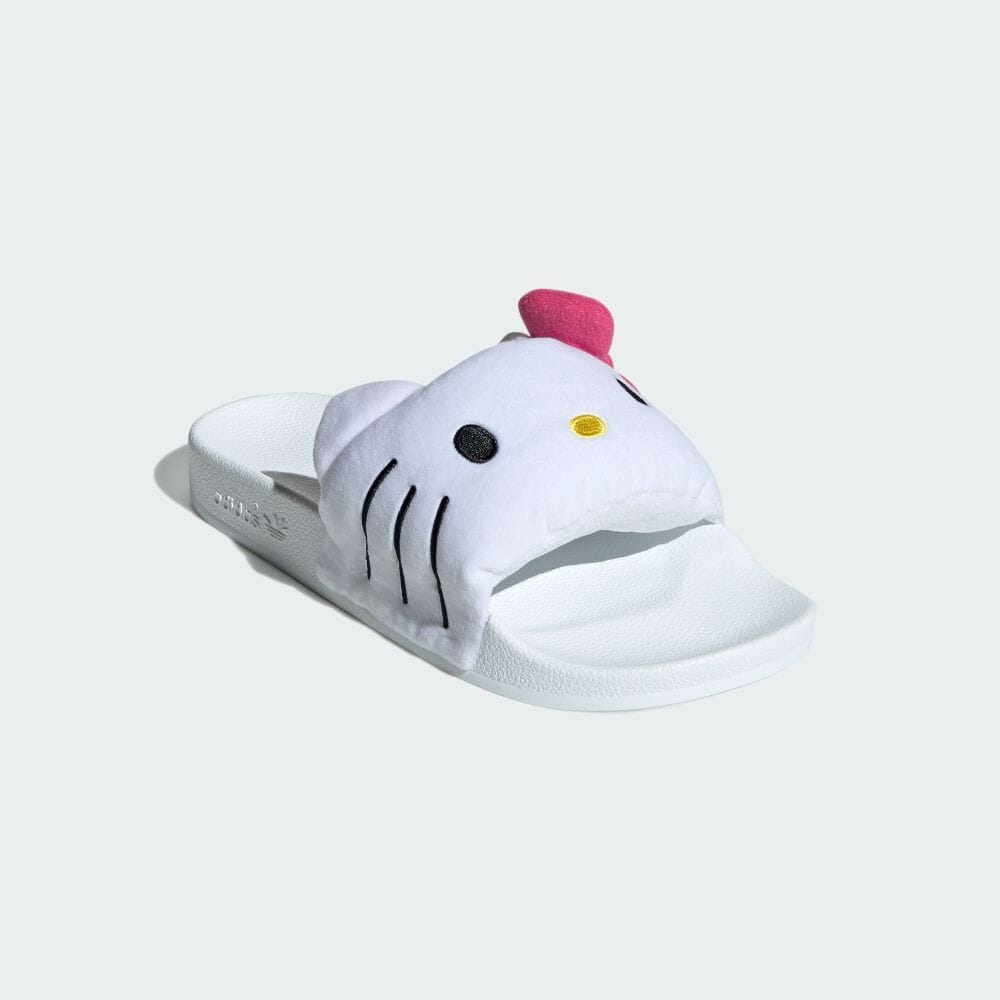 【国内 1/8 発売】ハローキティ × アディダス オリジナルス アディレッタ サンダル (adidas Originals × HELLO KITTY ADILETTE SLIDES) [IG8419]