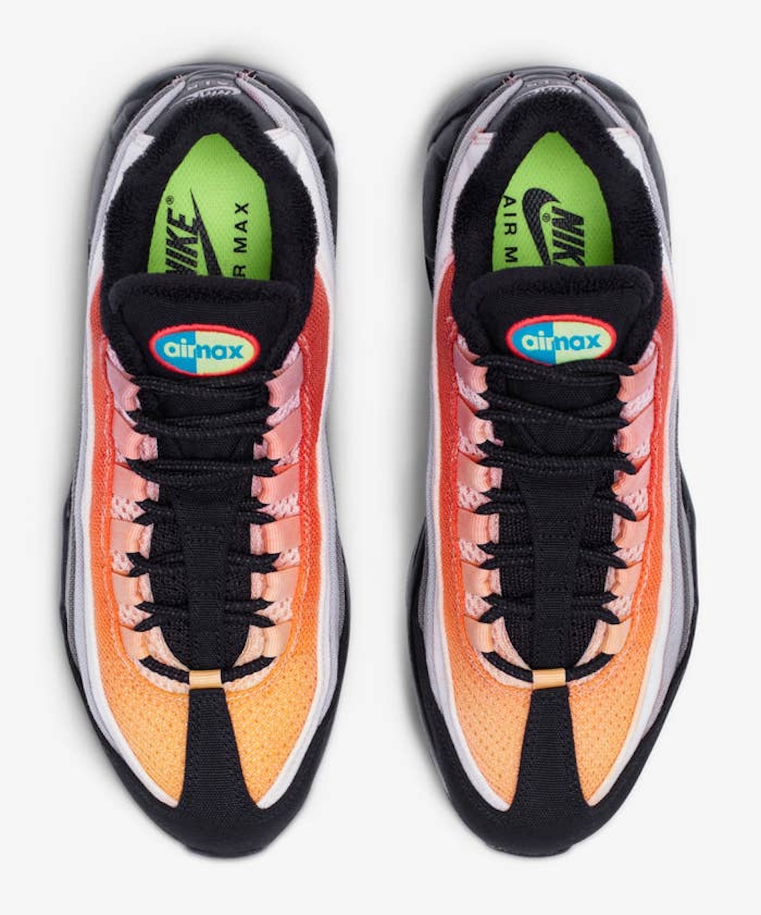 【カスタム/100足限定】NIKE AIR MAX 95 “DUSK & VOLCANO” by lorenz.og (ナイキ エア マックス 95 ロレンツォ・フェデリチ)