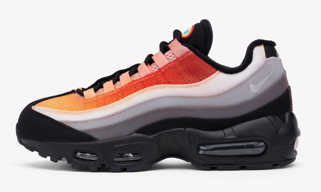 【カスタム/100足限定】NIKE AIR MAX 95 “DUSK & VOLCANO” by lorenz.og (ナイキ エア マックス 95 ロレンツォ・フェデリチ)