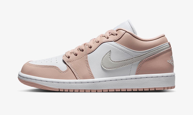 【2024年 4/15 発売】ナイキ ウィメンズ エア ジョーダン 1 ロー “クリムゾンティント” (NIKE WMNS AIR JORDAN 1 LOW “Crimson Tint”) [DC0774-120]