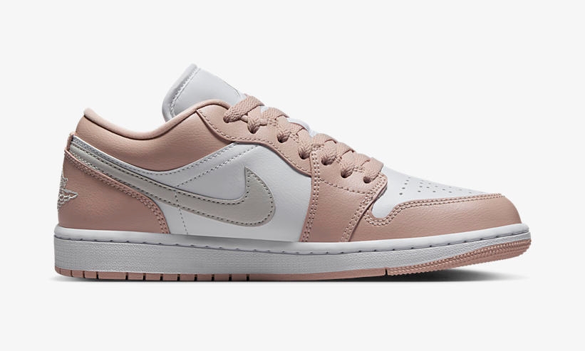 【2024年 4/15 発売】ナイキ ウィメンズ エア ジョーダン 1 ロー “クリムゾンティント” (NIKE WMNS AIR JORDAN 1 LOW “Crimson Tint”) [DC0774-120]