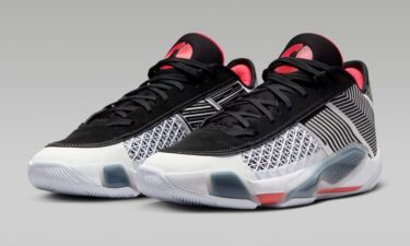 【国内 1/9 発売】ナイキ エア ジョーダン 38 ロー PF “ホワイト/ブラック/サイレンレッド” (NIKE AIR JORDAN 38 LOW PF “White/Black/Siren Red”) [FD2325-101]