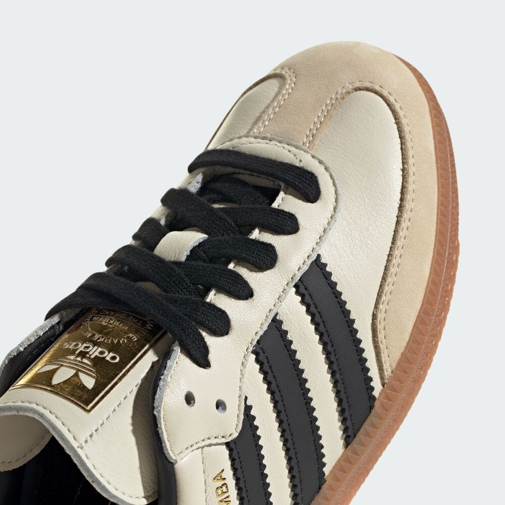 【国内発売】アディダス オリジナルス サンバ OG “クリームホワイト/コアブラック/サンドストレータ” (adidas Originals SAMBA OG “Cream White/Core Black/Sand Strator”) [ID0478]