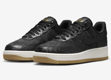 2024年 春 発売予定！ナイキ エア フォース 1 ロー "ブラックオーストリッチ" (NIKE AIR FORCE 1 LOW "Black Ostrich”) [DZ2708-002]