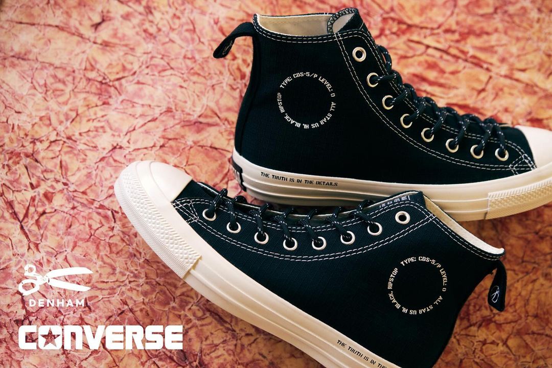 【国内 2024年 2/2 発売】CONVERSE ALL STAR US HI × DENHAM (コンバース オールスター デンハム)