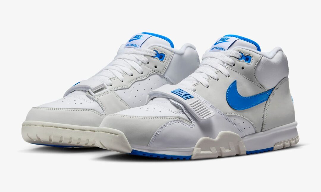 【国内 1/4 発売】ナイキ エア トレーナー 1 “ホワイト/サミットホワイト/フォトブルー” (NIKE AIR TRAINER 1 “White/Summit White/Photo Blue”) [FJ4183-100]