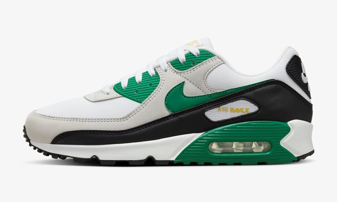 【国内 1/4 発売】ナイキ エア マックス 90 “ホワイト/ブラック/マラカイト” (NIKE AIR MAX 90 “White/Black/Malachite”) [FB9658-101]