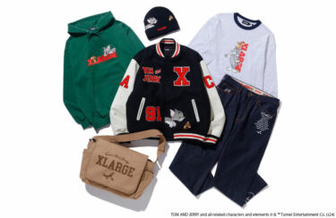 XLARGE × Tom and Jerry 2024 コラボレーションが1/20 発売 ​(エクストララージ トムとジェリー)