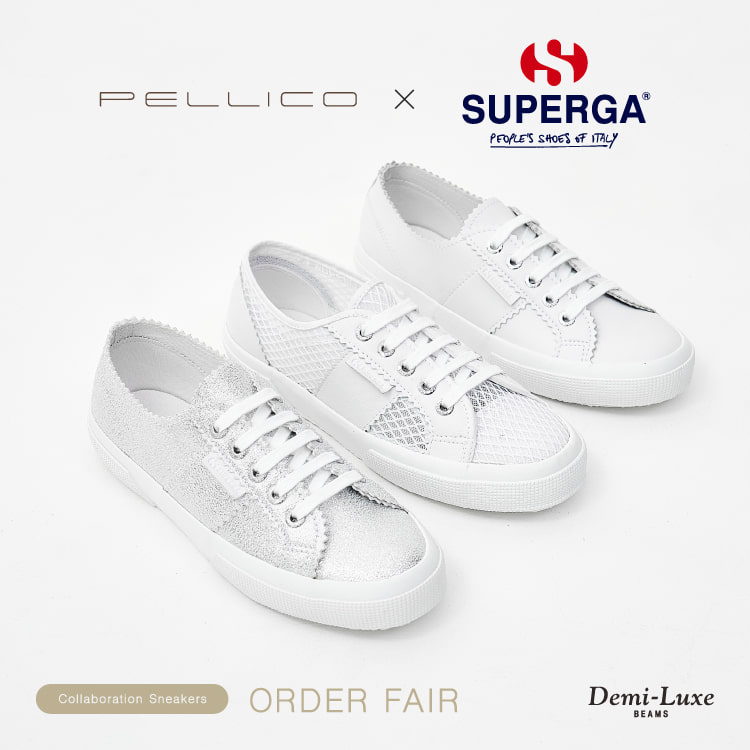 新品　SUPERGA ×PELLICO スペルガ ×ペリーコ コラボ　スニーカー