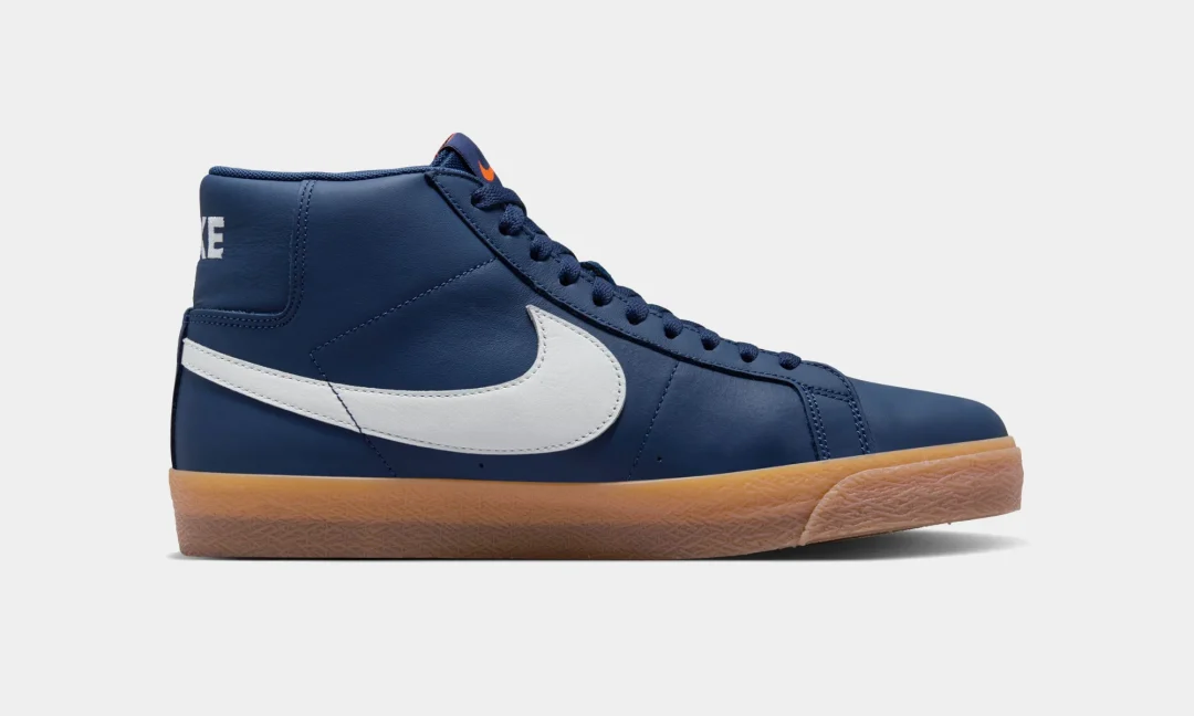 【国内 2024年 2/6 発売】NIKE SB “Orange Label” BLAZER MID ISO “Navy/White/Gum” (ナイキ エスビー “オレンジレーベル” ブレーザー ロー “ネイビー/ホワイト/ガム”) [FJ1680-400]