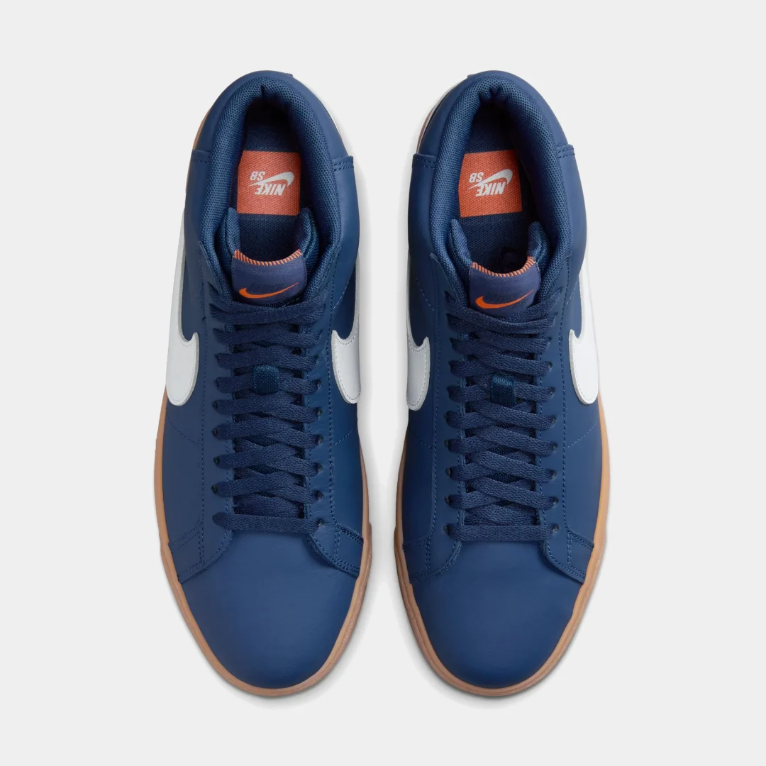 【国内 2024年 2/6 発売】NIKE SB “Orange Label” BLAZER MID ISO “Navy/White/Gum” (ナイキ エスビー “オレンジレーベル” ブレーザー ロー “ネイビー/ホワイト/ガム”) [FJ1680-400]