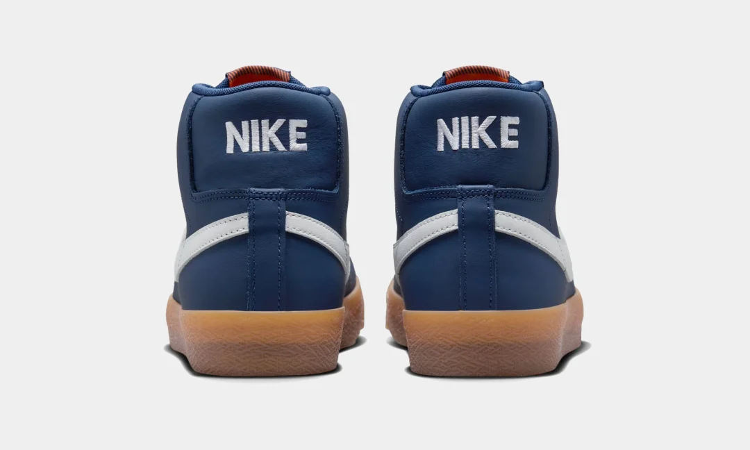 【国内 2024年 2/6 発売】NIKE SB “Orange Label” BLAZER MID ISO “Navy/White/Gum” (ナイキ エスビー “オレンジレーベル” ブレーザー ロー “ネイビー/ホワイト/ガム”) [FJ1680-400]