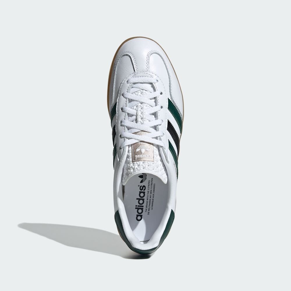 【国内発売】adidas Originals GAZELLE INDOOR “White/College Green/Black” (アディダス オリジナルス ガゼル インドア “フットウェアホワイト/カレッジグリーン/コアブラック”) [IE2957]